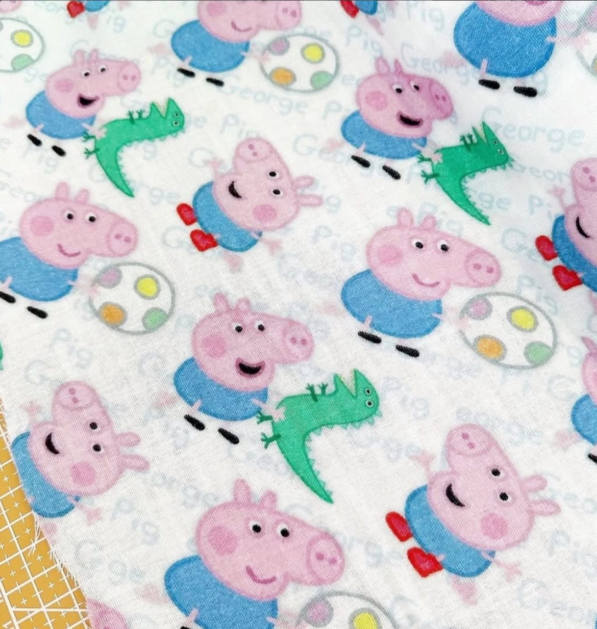 George Print Muslin Woven Fabric