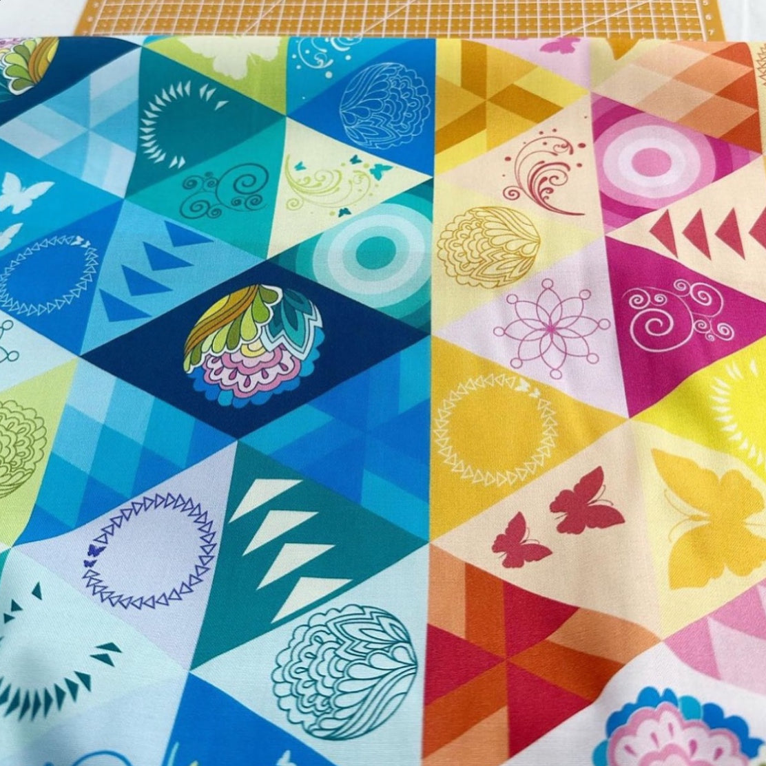 Spectrum Print Woven Fabric