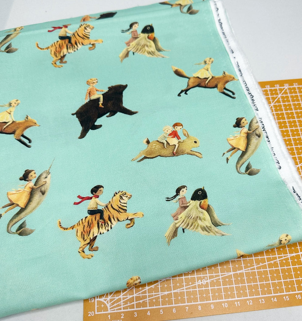 Dream World Print Woven Fabric