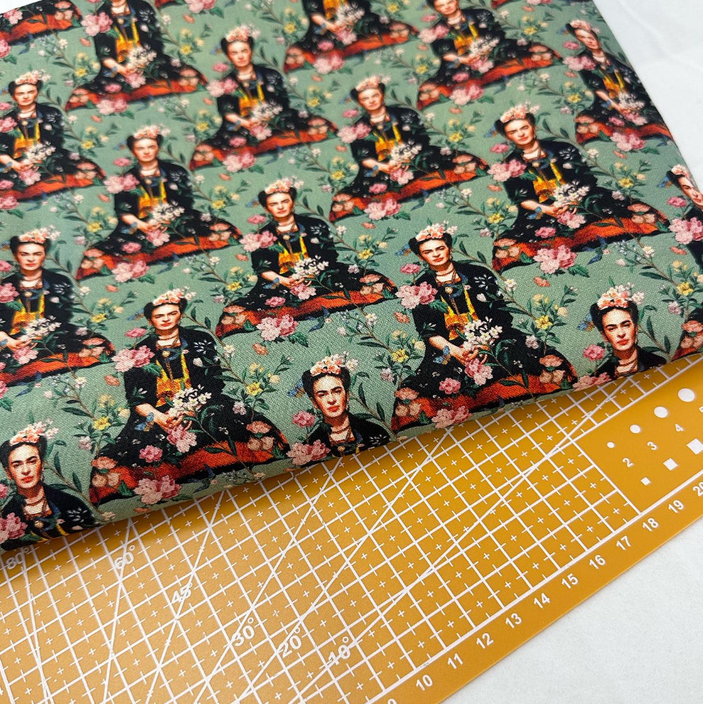 Frida Print Woven Fabric