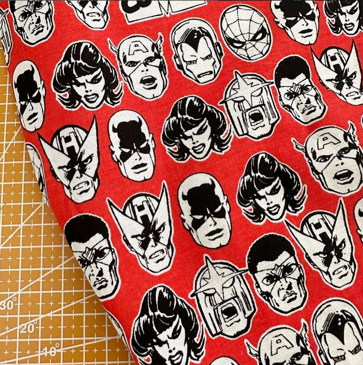 Marvel Print Woven Fabric