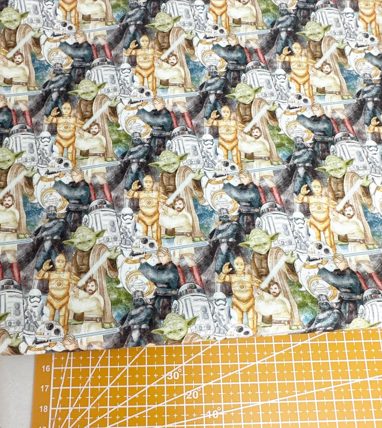 Star Wars Print Woven Fabric