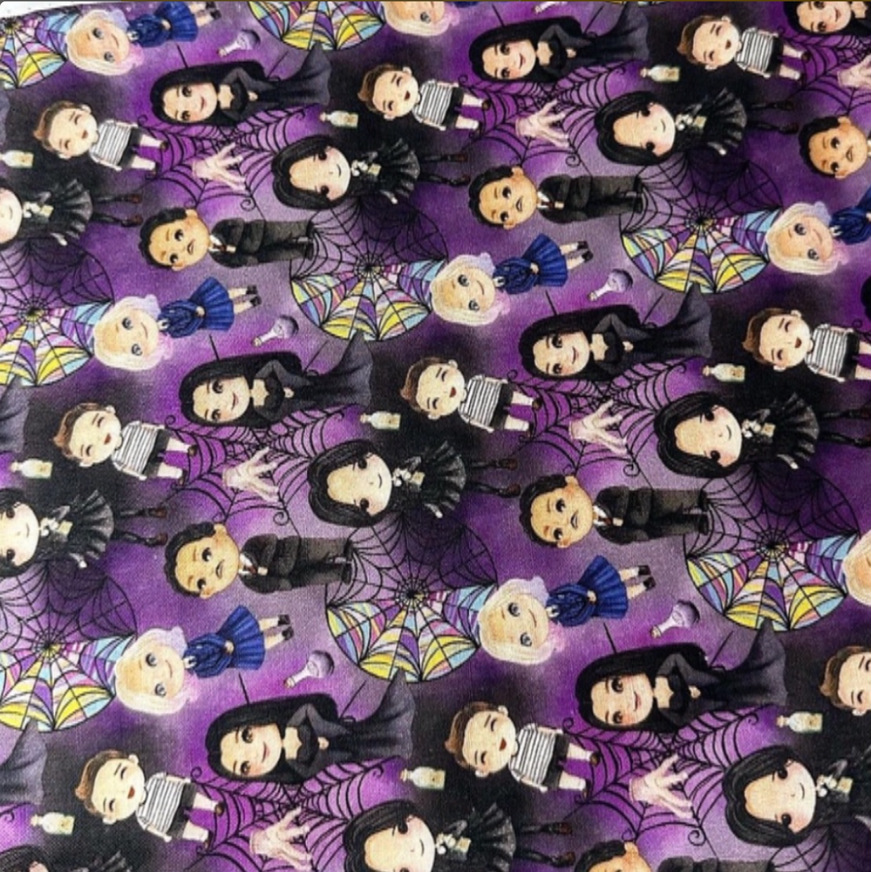 Wednesday Print Woven Fabric